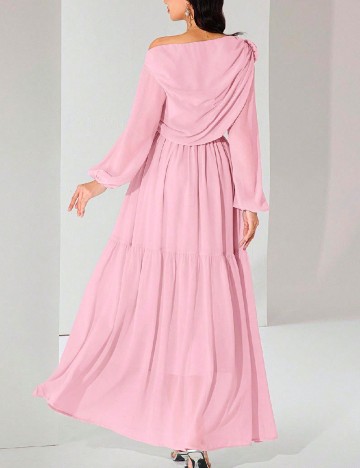 Rochie lunga SHEIN, roz