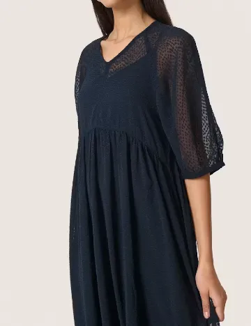 Rochie medie Soaked In Luxury, bleumarin