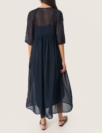 Rochie medie Soaked In Luxury, bleumarin