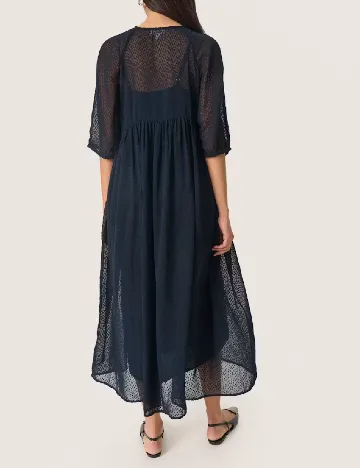 Rochie medie Soaked In Luxury, bleumarin