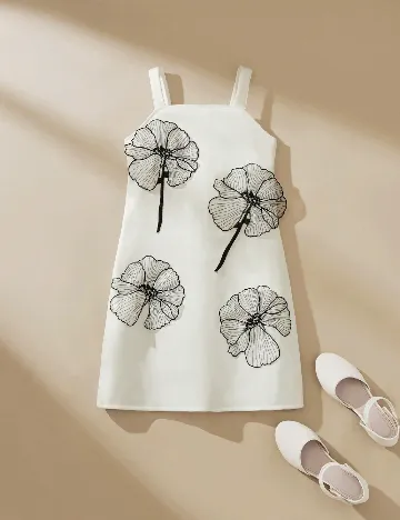 Rochie Shein Kids, alb