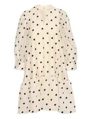 Rochie scurta Soaked In Luxury, crem