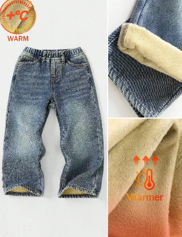 Blugi Shein Kids, albastru
