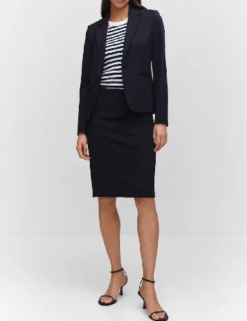Fusta Mango, bleumarin