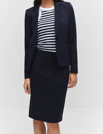 Fusta Mango, bleumarin