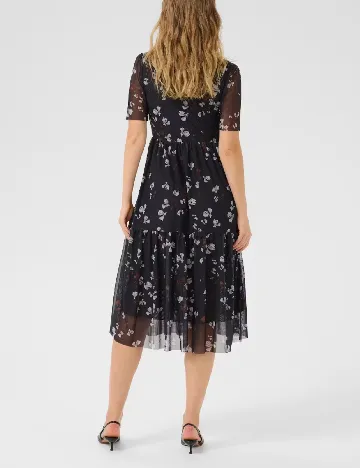 Rochie medie Cream, negru