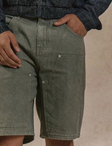 Pantaloni scurti SHEIN, verde