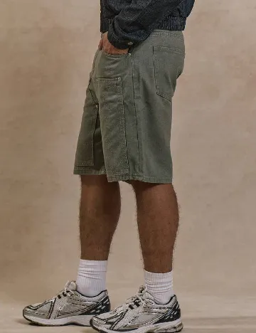 Pantaloni scurti SHEIN, verde