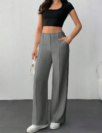 Pantaloni SHEIN, gri