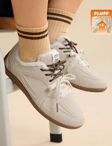 Adidasi Cuccoo, crem
