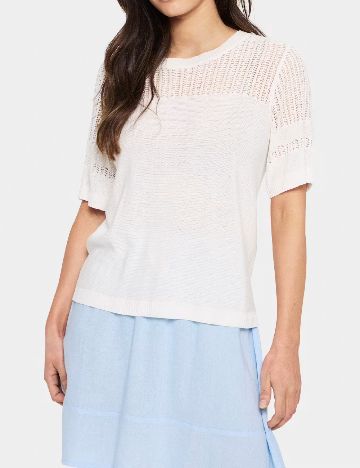 Bluza Saint Tropez, alb