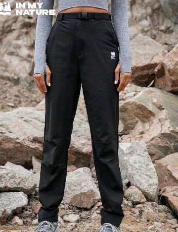 Pantaloni In My Nature, negru