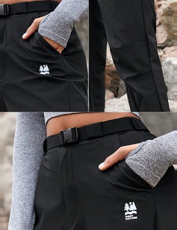 Pantaloni In My Nature, negru
