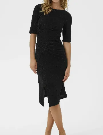 Rochie medie Cream, negru