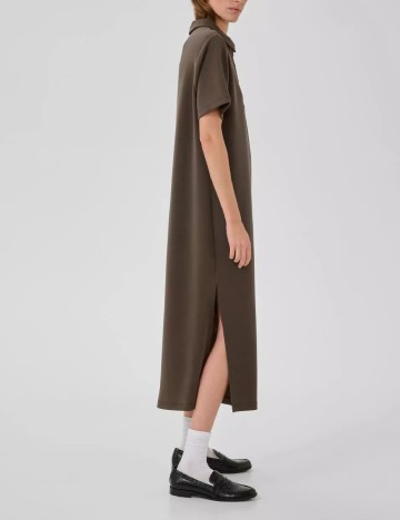 Rochie medie My Essential Wardrobe, maro