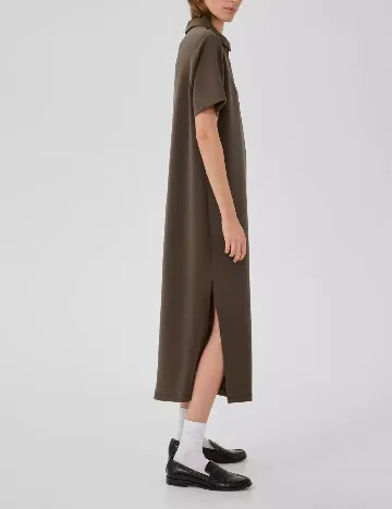 Rochie medie My Essential Wardrobe, maro