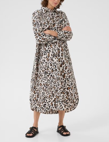 Rochie medie Part Two, animal print
