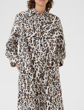 Rochie medie Part Two, animal print