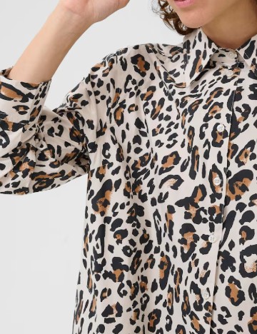 Rochie medie Part Two, animal print
