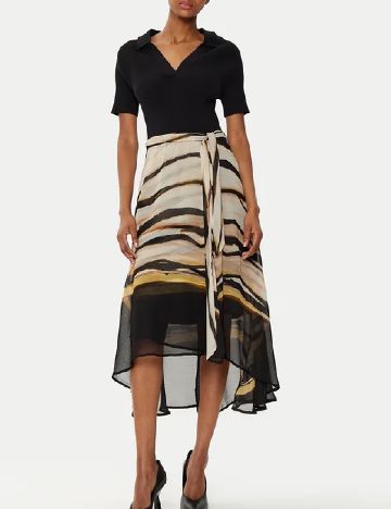 Rochie medie DKNY, mix culori