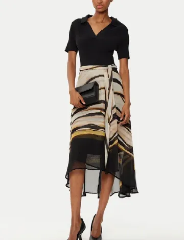 Rochie medie DKNY, mix culori