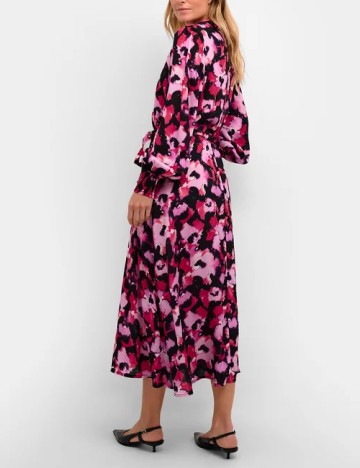 Rochie medie Kaffe, roz