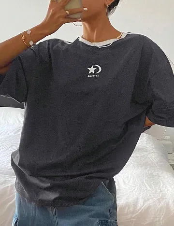 Tricou Dazy, gri