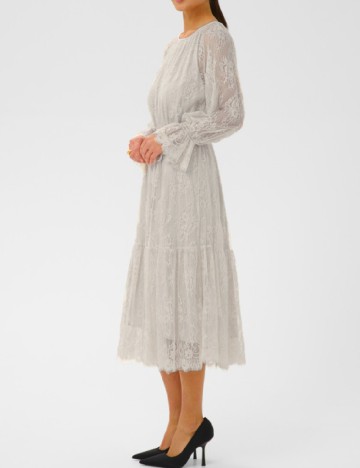 Rochie medie Kaffe, gri