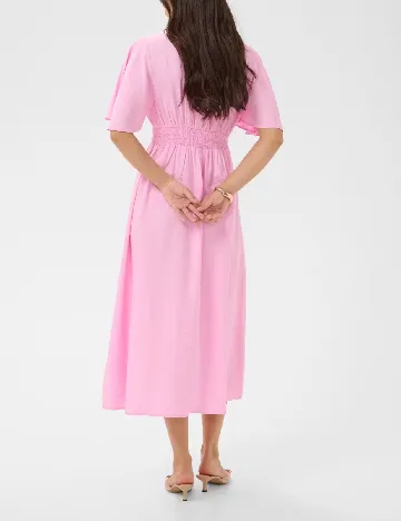 Rochie medie Kaffe, roz