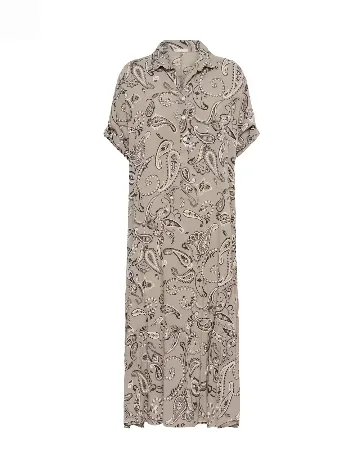 Rochie medie Bon a Parte, gri