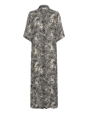 Rochie lunga Kaffe, gri