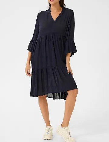 Rochie medie Kaffe, bleumarin