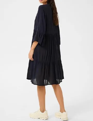 Rochie medie Kaffe, bleumarin