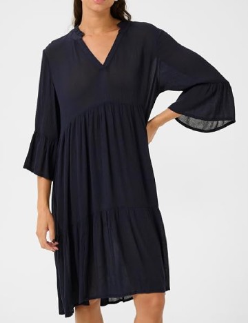 Rochie medie Kaffe, bleumarin