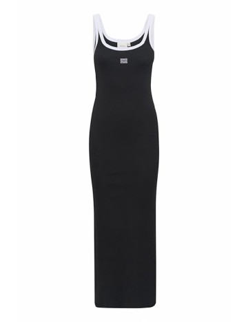 Rochie lunga Gestuz, negru