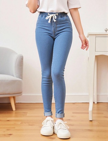 Blugi Shein Kids, albastru