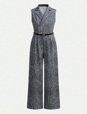 Salopeta Shein Kids, gri