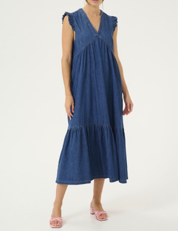 Rochie medie Culture, albastru
