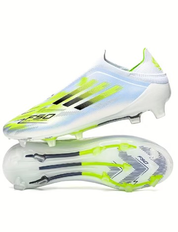 Ghete de fotbal Shein Kids, alb