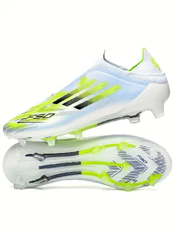 Ghete de fotbal Shein Kids, alb