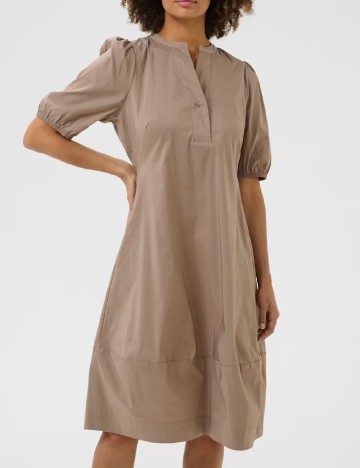 Rochie scurta Culture, maro