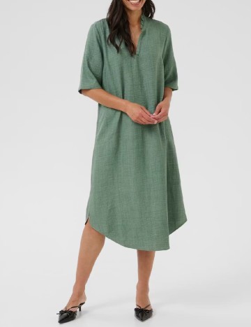 Rochie medie Bon a Parte, verde