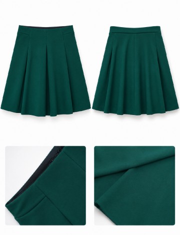Fusta Bershka, verde