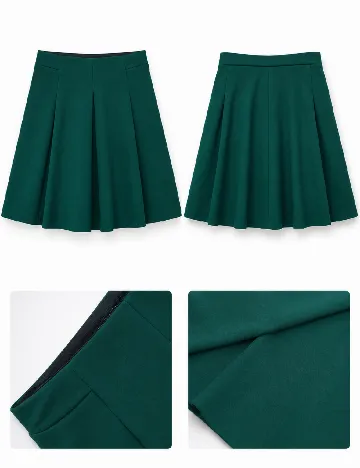 Fusta Bershka, verde