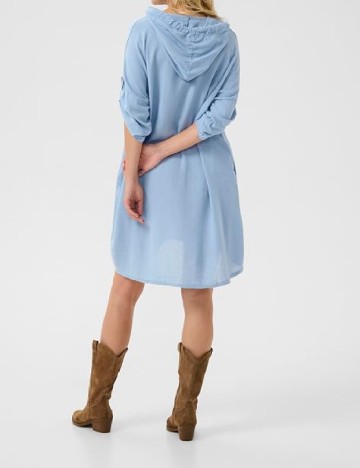 Rochie scurta Cream, albastru