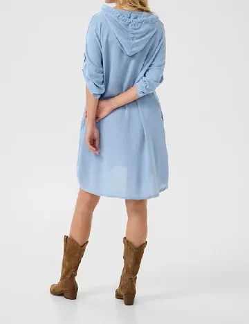 Rochie scurta Cream, albastru