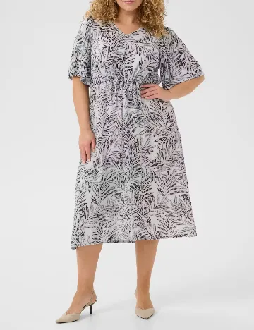Rochie scurta Kaffe Curve, albastru