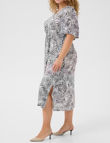 Rochie scurta Kaffe Curve, albastru