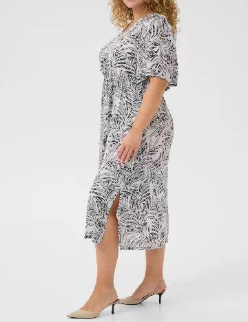 Rochie scurta Kaffe Curve, albastru