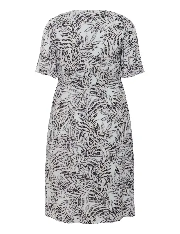 Rochie scurta Kaffe Curve, albastru